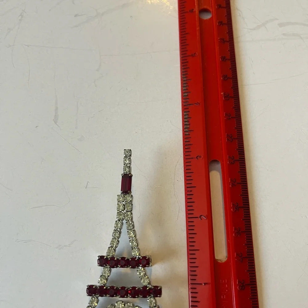 Vintage Eiffel tower brooch - Picture 2 of 2